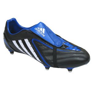 Adidas Absolado Ps weichen Boden Rugby Stiefel Junior, schwarz, UK 11 jnr