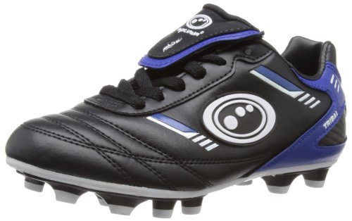 Optimum Tribal Moulded, Jungen Rugbyschuhe, Schwarz (Black/Blue), 36 EU (3 UK)