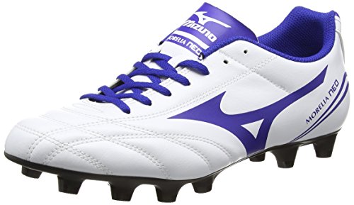 Mizuno  Morelia Neo Cl Md,  Herren Rugbyschuh , White (White/Surf the Web/Chinese Red) –  11 UK (46 EU)