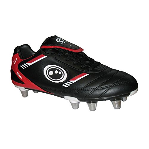 Optimum Tribal Rugby Stiefel Senior, schwarz, 13 uk