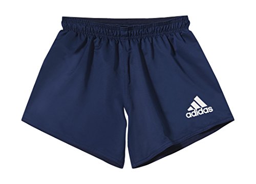 adidas Herren Shorts RUGBY, Blau/Weiβ, L, 4054712745489