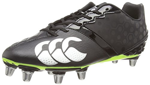 Canterbury Phoenix Club 8 Stud Herren Rugbyschuh, Black (98A), 42