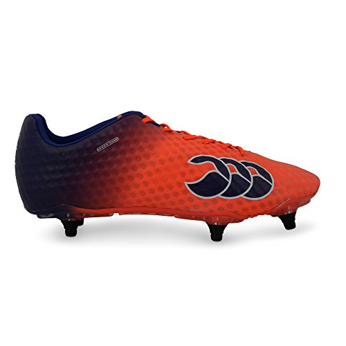 Canterbury Herren Speed Elite 6 Stud Rugbyschuhe, Rot (X20 Firecracker), 44 EU