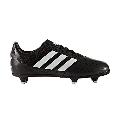 Adidas Unisex-Kinder All Blacks J Sg Rugbyschuhe, Schwarz (Negbas/Ftwbla/Neguti), 38 EU