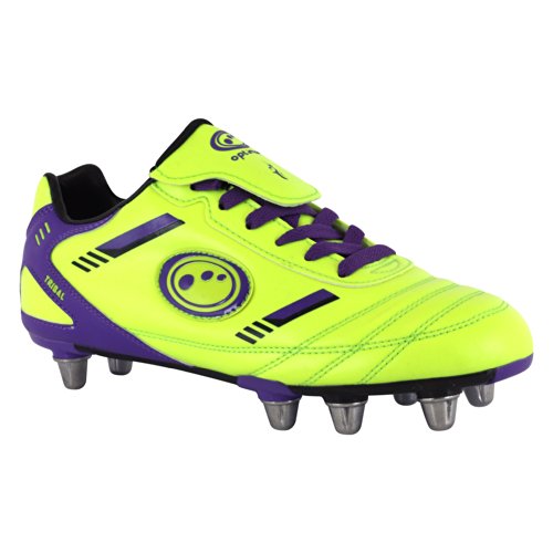 Optimum Tribal, Herren Rugbyschuhe, Gelb (Yellow/Purple) , 46.5 EU