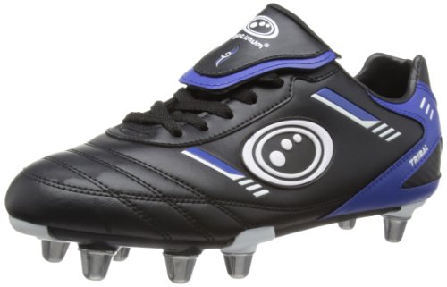 Optimum Tribal, Herren Rugbyschuhe, Schwarz (Black/Blue), 40 EU ( 7 UK)