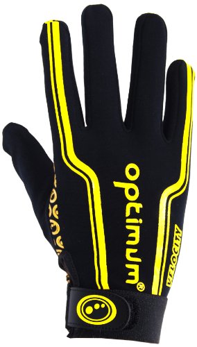 Optimum Velocity Wärmeisolierende Rugby-Handschuhe S gelb