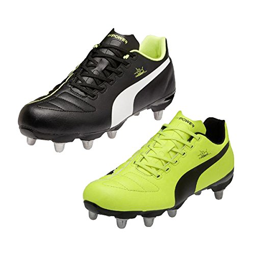 Puma evoPower 4 Low Cut SG – Herren Rugby-Schuhe – Schwarz – 47