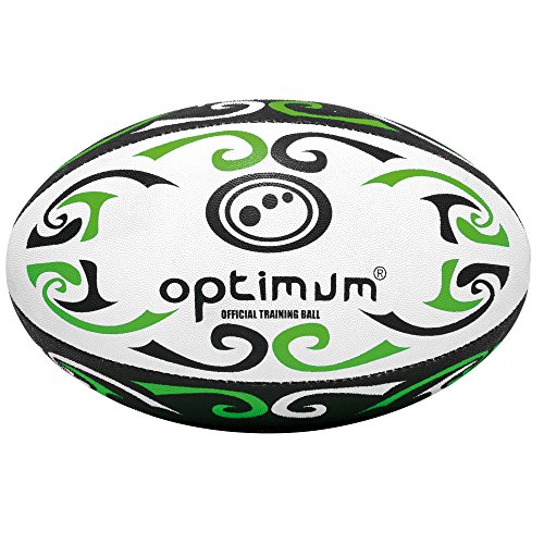 Optimum Tribal Ball, Herren, Tribal, Weiß/Schwarz/Grün, Größe 5