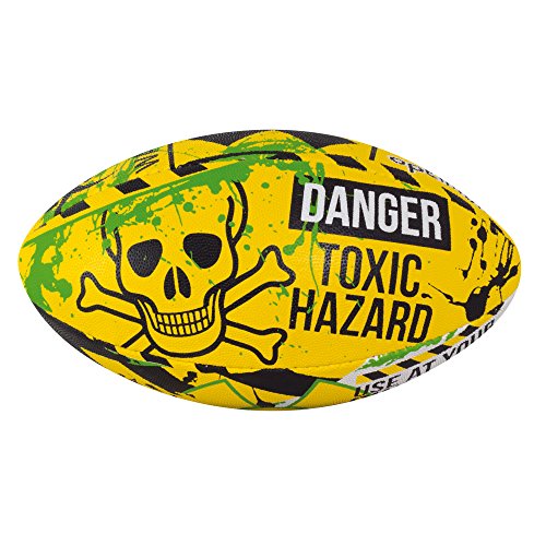 Optimum Herren Hazard Mini Rugby Ball Mehrfarbig Mehrfarbig Nicht zutreffend