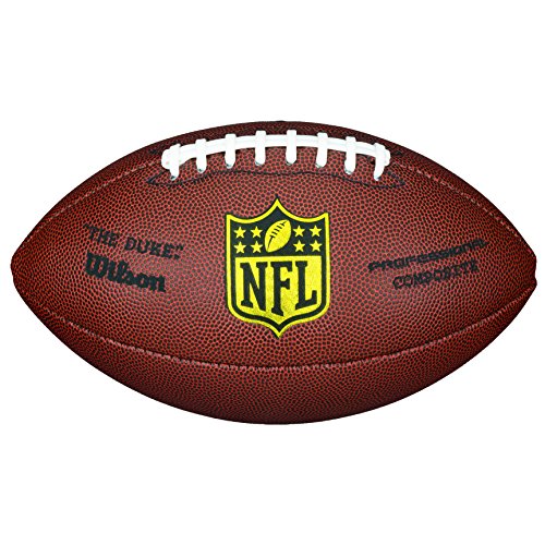 Wilson NFL Duke Replica American Football, Braun, Ofizielle Größe