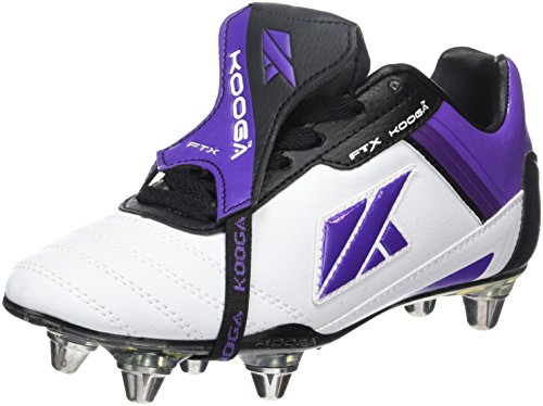 KOOGA Nuevo FTX LCST Junior Rugby-Schuhe Weiß/Mehrfarbig 04H